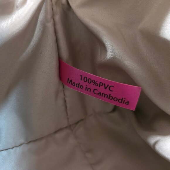 NWT Bordeaux Color Trina Turk Tote/Shoulder Bag w/ Coin Purse attached - Picture 7 of 15